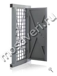 Металлическая техническая дверь МТД-4324 - купить от производителя Мосдвери Металлическая техническая дверь МТД-4324