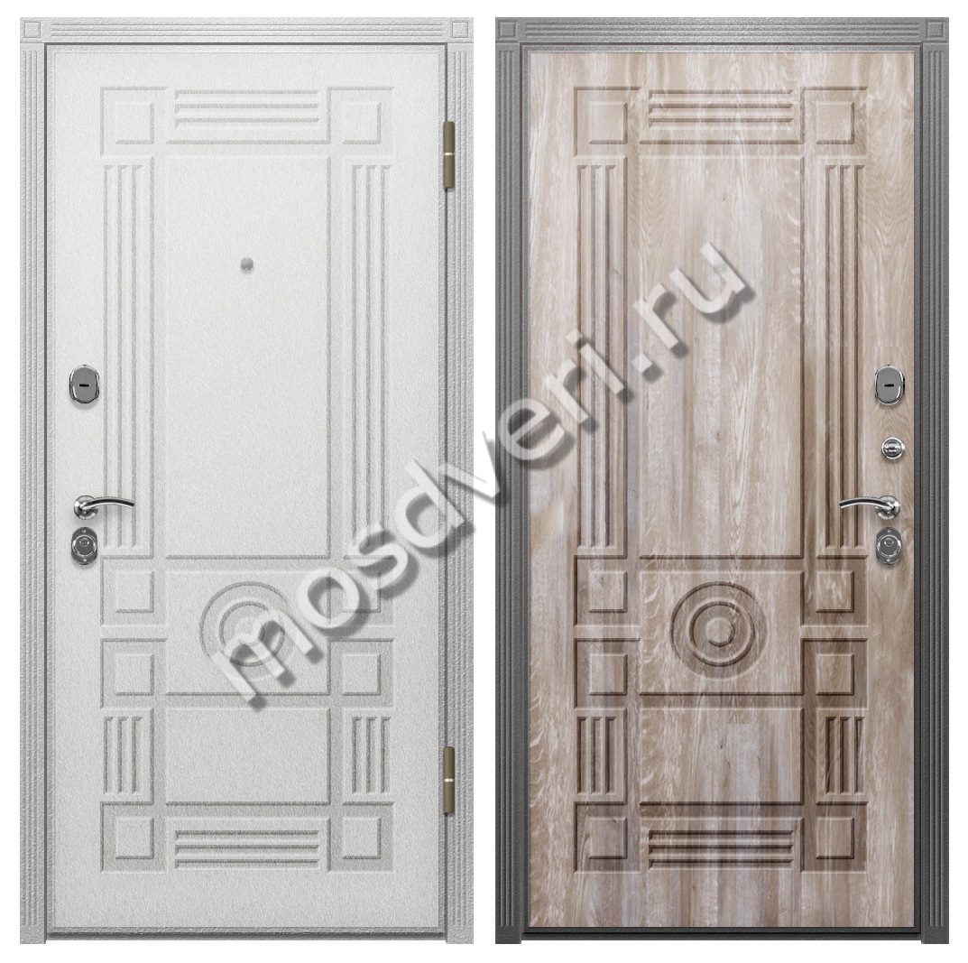 Входная дверь с одной створкой терморазрывная металлическая TD-59 - купить от производителя Мосдвери Входная дверь с одной створкой терморазрывная металлическая TD-59