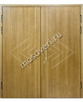 Двустворчатая дверь МДФ с натуральным шпоном с незатейливым узором - купить от производителя Мосдвери Двустворчатая дверь МДФ с натуральным шпоном с незатейливым узором