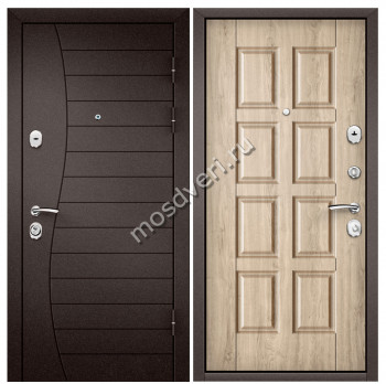 Входная дверь венге в квартиру VDV-14 - купить от производителя Мосдвери Входная дверь венге в квартиру VDV-14